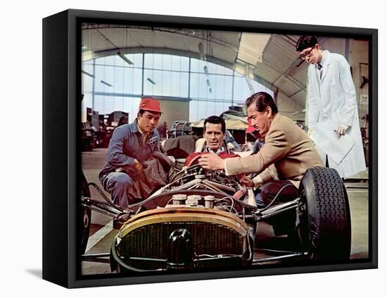 Grand Prix, James Garner, Toshiro Mifune, 1966-null-Framed Stretched Canvas