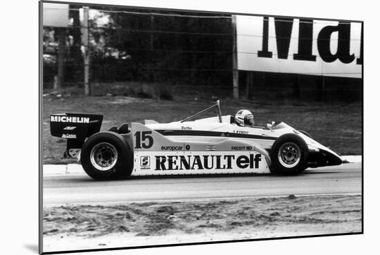 Grand Prix of Belgium May 9, 1982 : Alain Prost Driving a Renault-null-Mounted Photo