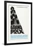 Grand Prix, Poster Art by Saul Bass, 1966-null-Framed Premium Giclee Print