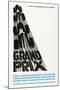 Grand Prix, Poster Art by Saul Bass, 1966-null-Mounted Premium Giclee Print
