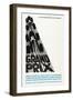 Grand Prix, Poster Art by Saul Bass, 1966-null-Framed Art Print