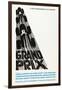 Grand Prix, Poster Art by Saul Bass, 1966-null-Framed Art Print