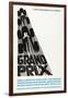 Grand Prix, Poster Art by Saul Bass, 1966-null-Framed Art Print