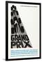 Grand Prix, Poster Art by Saul Bass, 1966-null-Framed Art Print