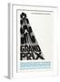 Grand Prix, Poster Art by Saul Bass, 1966-null-Framed Art Print