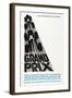 Grand Prix, Poster Art by Saul Bass, 1966-null-Framed Art Print