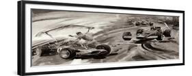 Grand Prix Problems-Graham Coton-Framed Giclee Print