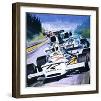 Grand Prix Race-Graham Coton-Framed Giclee Print