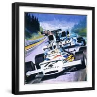 Grand Prix Race-Graham Coton-Framed Giclee Print