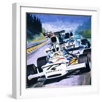 Grand Prix Race-Graham Coton-Framed Giclee Print