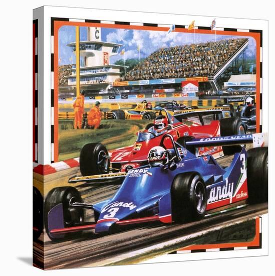 Grand Prix Racing-Wilf Hardy-Stretched Canvas