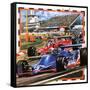 Grand Prix Racing-Wilf Hardy-Framed Stretched Canvas