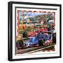 Grand Prix Racing-Wilf Hardy-Framed Giclee Print