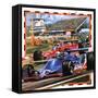 Grand Prix Racing-Wilf Hardy-Framed Stretched Canvas