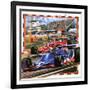 Grand Prix Racing-Wilf Hardy-Framed Giclee Print