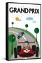 Grand Prix-Tomas Design-Framed Stretched Canvas