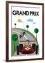 Grand Prix-Tomas Design-Framed Art Print