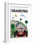 Grand Prix-Tomas Design-Framed Art Print