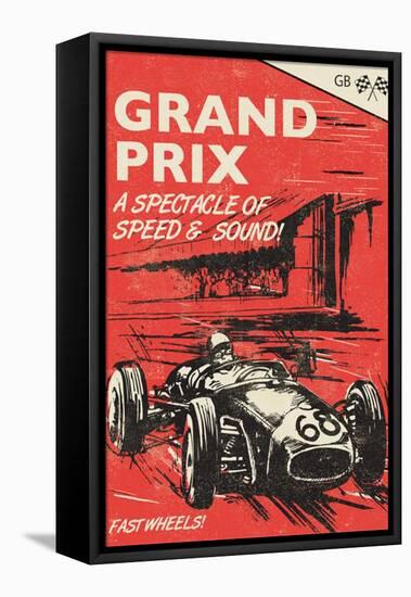 Grand Prix-Rocket 68-Framed Stretched Canvas