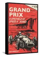 Grand Prix-Rocket 68-Framed Stretched Canvas