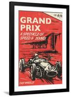 Grand Prix-Rocket 68-Framed Giclee Print