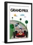 Grand Prix-Tomas Design-Framed Art Print