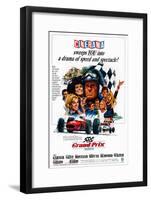 Grand Prix-null-Framed Art Print