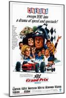 Grand Prix-null-Mounted Art Print