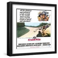 Grand Prix-null-Framed Art Print