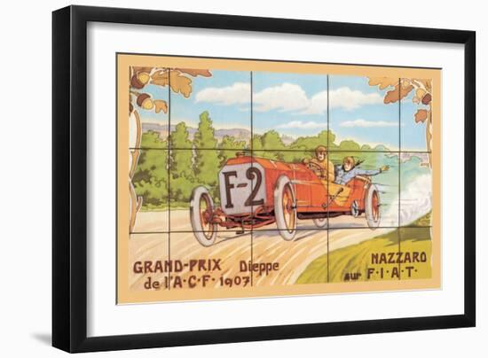 Grand-Prix-null-Framed Art Print