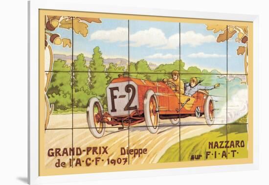 Grand-Prix-null-Framed Art Print