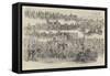 Grand Procession of the Empress of Austria (Elect) into Vienna-null-Framed Stretched Canvas