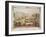 Grand Procession of the Steam Calliope Drawn by a Team of Six Elephants in the City of New York-null-Framed Giclee Print