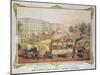 Grand Procession of the Steam Calliope Drawn by a Team of Six Elephants in the City of New York-null-Mounted Giclee Print