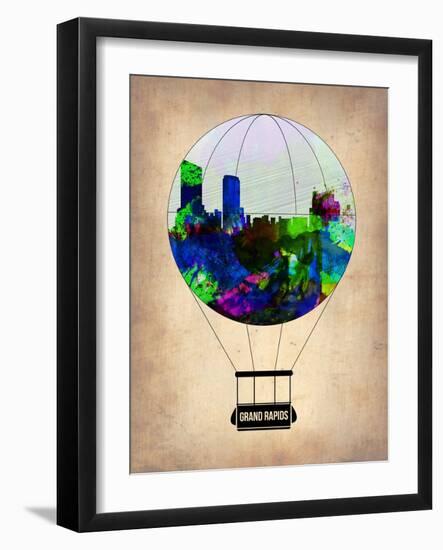 Grand Rapids Air Balloon-NaxArt-Framed Art Print