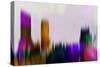 Grand Rapids Downtown Skyline-NaxArt-Stretched Canvas