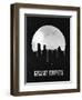 Grand Rapids Skyline Black-null-Framed Art Print