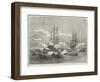 Grand Review at Spithead, the Boat Attack-Edward Duncan-Framed Giclee Print