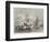 Grand Review at Spithead, the Boat Attack-Edward Duncan-Framed Giclee Print