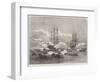 Grand Review at Spithead, the Boat Attack-Edward Duncan-Framed Giclee Print