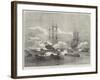 Grand Review at Spithead, the Boat Attack-Edward Duncan-Framed Giclee Print