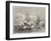 Grand Review at Spithead, the Boat Attack-Edward Duncan-Framed Giclee Print