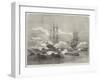 Grand Review at Spithead, the Boat Attack-Edward Duncan-Framed Giclee Print