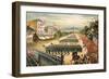 Grand Review of Armies at End of Civil War, Pennsylvania Avenue, Washington D.C., c.1865-null-Framed Giclee Print