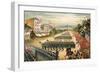 Grand Review of Armies at End of Civil War, Pennsylvania Avenue, Washington D.C., c.1865-null-Framed Giclee Print