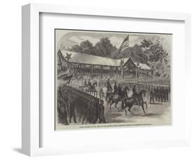 Grand Review of the Army of the Potomac before President Johnson at Washington-null-Framed Giclee Print