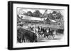 Grand Review of the Union Army, Washington, 1865-null-Framed Art Print