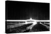 Grand Review on the Searchlight-Illuminated Zeppelin Field at Nuremberg Rally-null-Stretched Canvas
