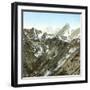 Grand-Saint-Bernard (Switzerland), the Mont Blanc and the Grande Jorasse-Leon, Levy et Fils-Framed Photographic Print