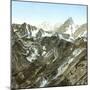 Grand-Saint-Bernard (Switzerland), the Mont Blanc and the Grande Jorasse-Leon, Levy et Fils-Mounted Photographic Print